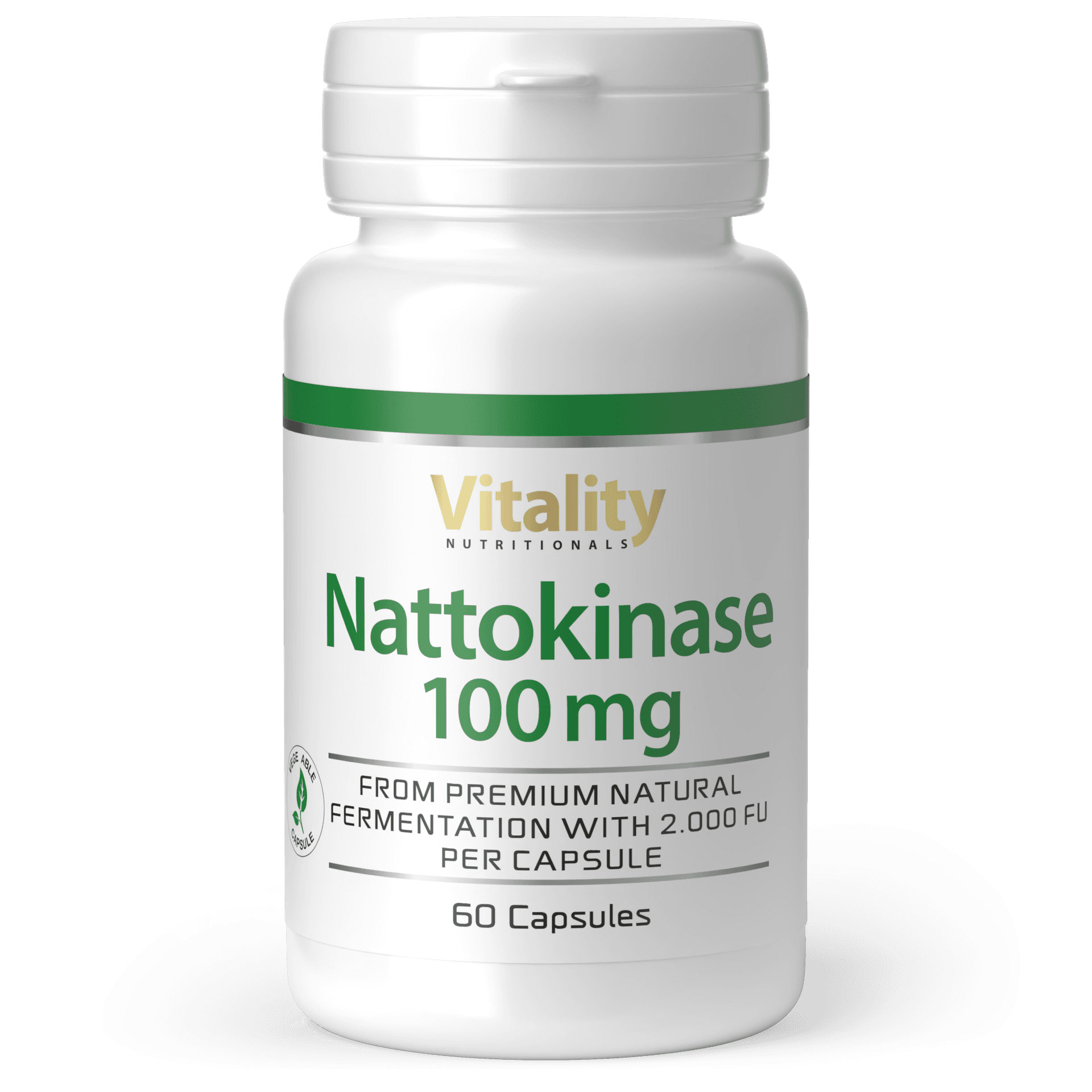 Nattokinase 100 mg - 60 capsules