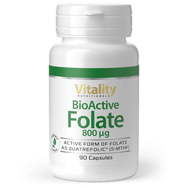 BioActive Folate 800 mcg Acide folique