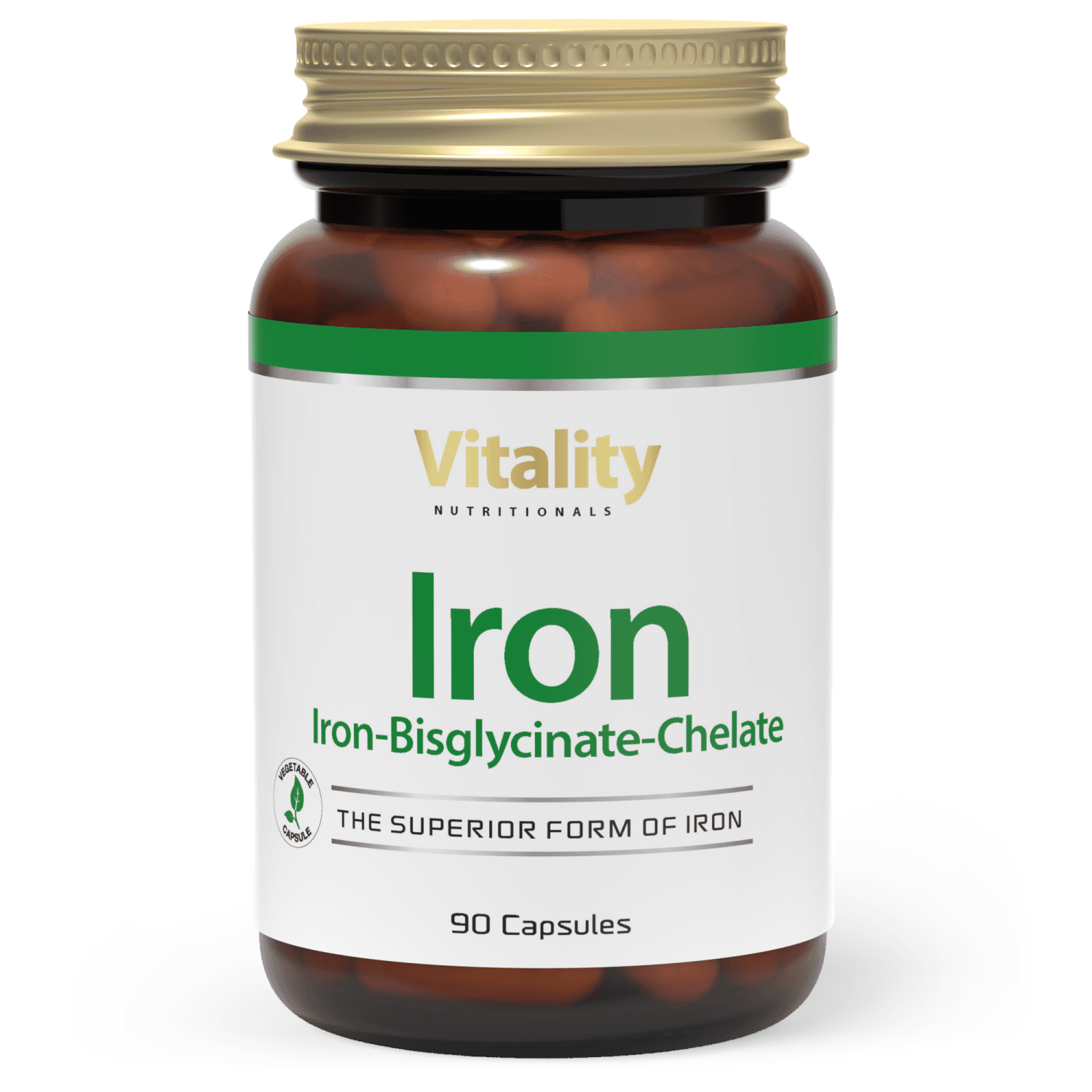 Iron-Bisglycinate-Chelate - 90  Capsules