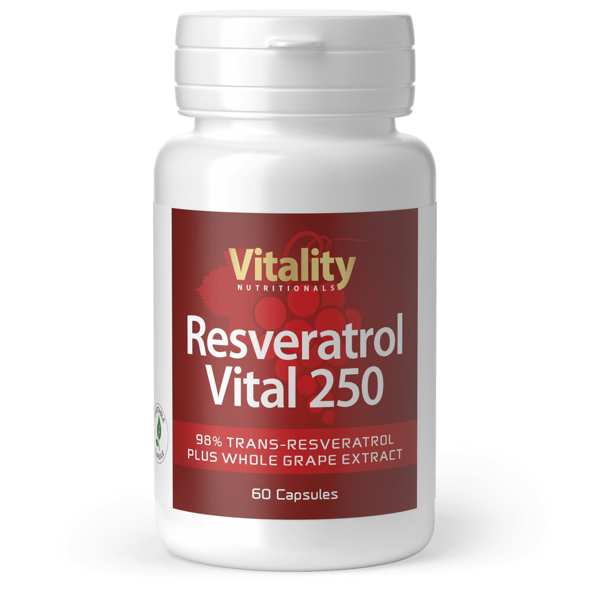 Resveratrol Vital 250 - 60  Capsules